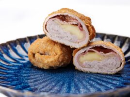 Schab szwajcarski z szynką i serkiem topionym - 160 g