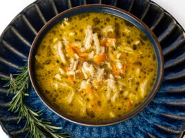 Flaki wołowe w rosole